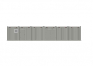 1-этажное модульное быстровозводимое здание контейнерного типа CONTAINEX из  блок модулей проект 21